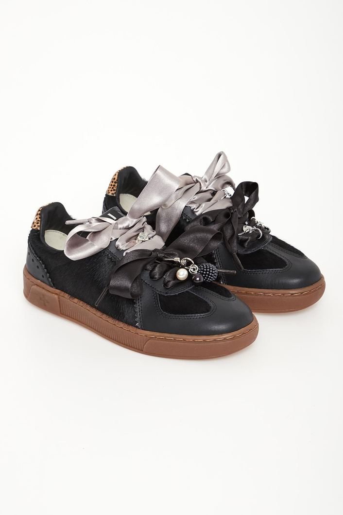 Sneakersy damskie skórzane GIO+