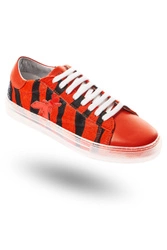 Sneakersy skórzane PATRIZIA PEPE