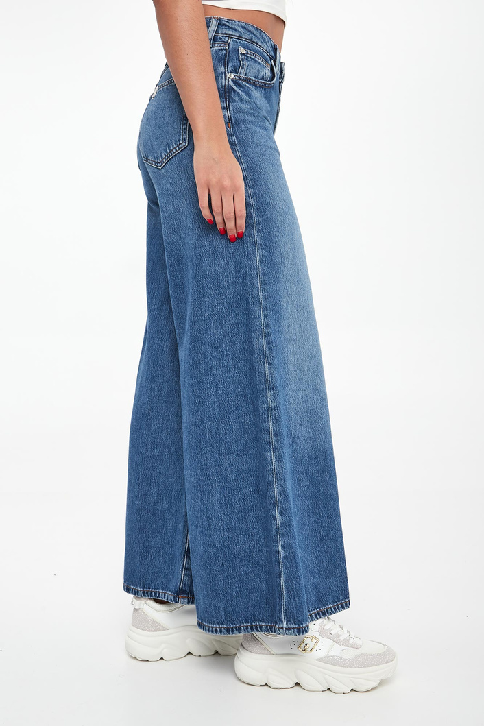 Jeansy damskie z wysokim stanem LIU JO