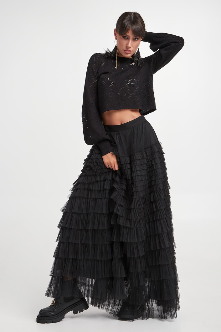 Sweter damski ażurowy TWINSET