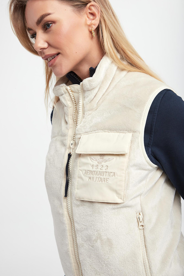 Kamizelka damska futrzana AERONAUTICA MILITARE
