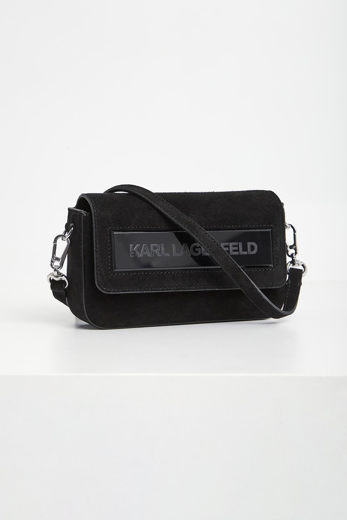 Torebka damska zamszowa KARL LAGERFELD