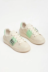 Sneakersy skórzane BLUGIRL BLUMARINE