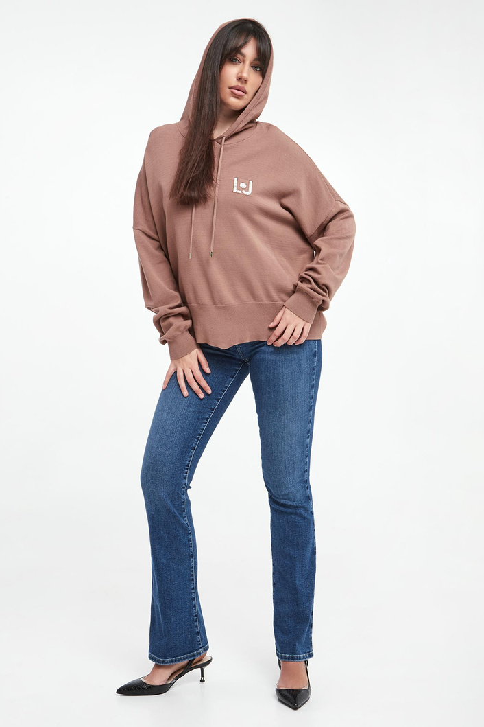 Sweter damski z kapturem LIU JO
