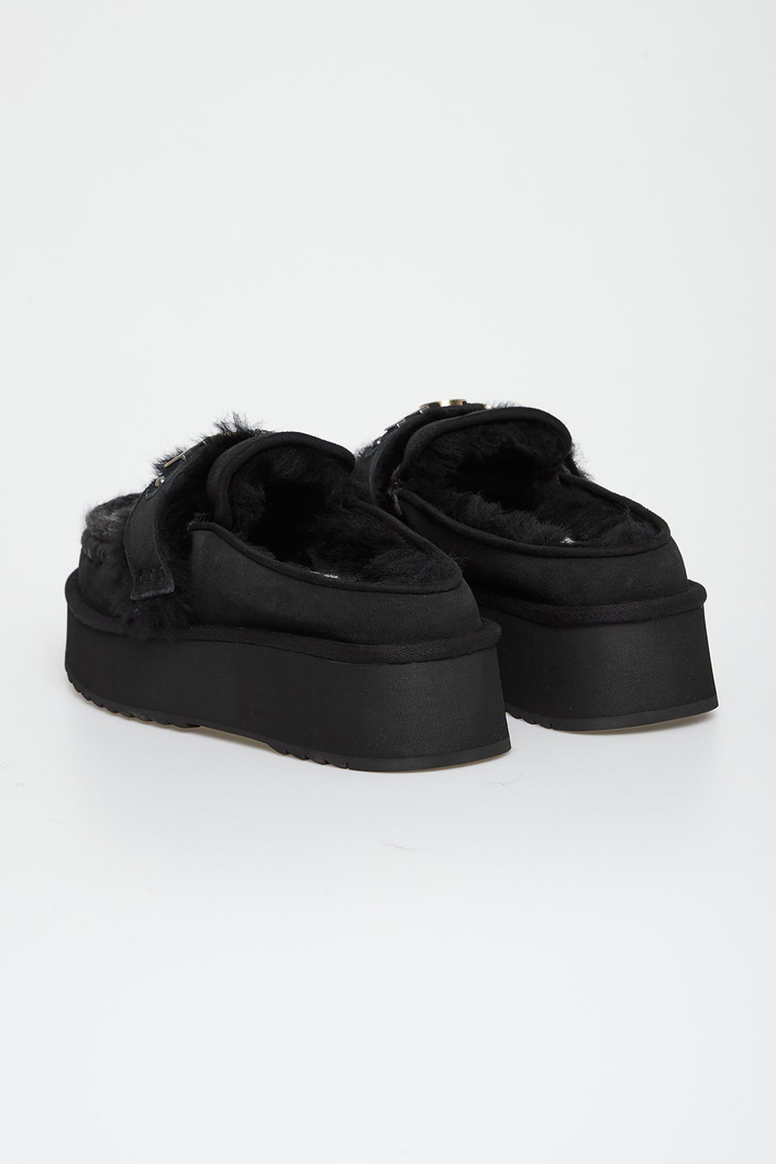 Klapki damskie skórzane mule MOU