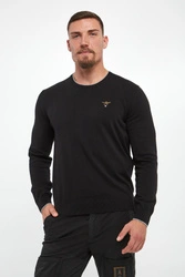 Sweter męski z logo AEROANUTICA MILITARE