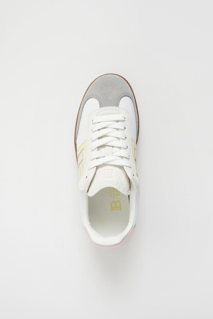 Sneakersy damskie skórzane BALMAIN