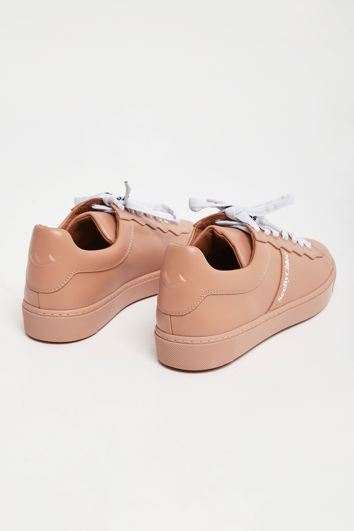 Sneakersy skórzane SEE BY CHLOÉ