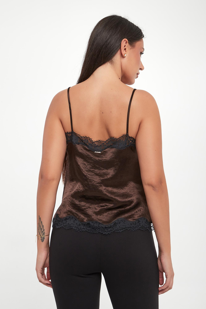 Top damski satynowy TWINSET