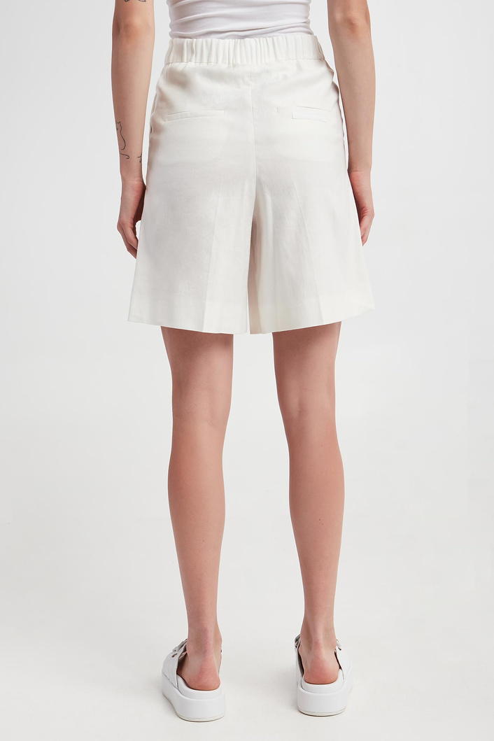 Spodenki damskie lniane Vistola MARELLA MONOCHROME