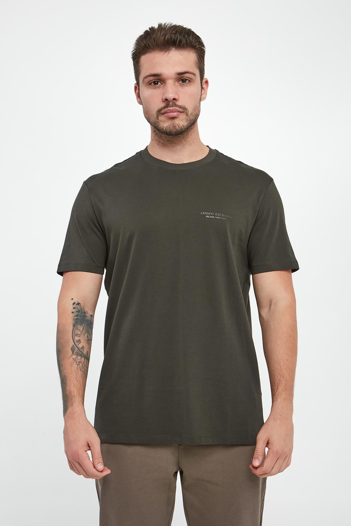T-shirt męski z logo ARMANI EXCHANGE