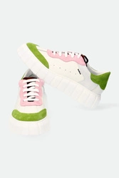 Sneakersy skórzane BALDININI