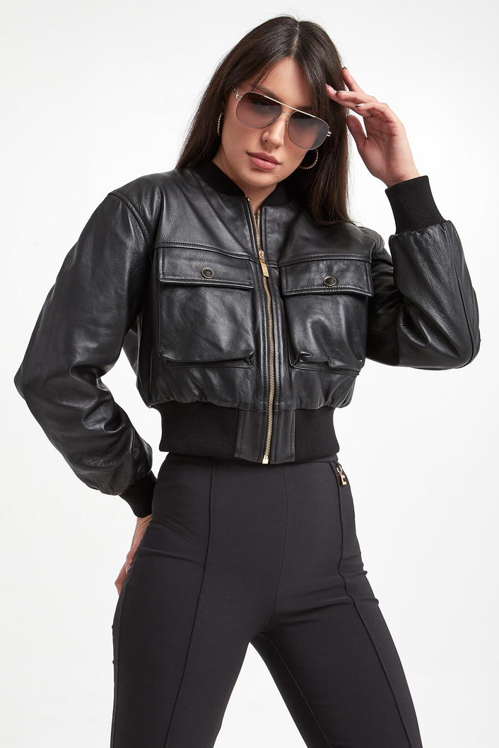 Kurtka damska skórzana ELISABETTA FRANCHI