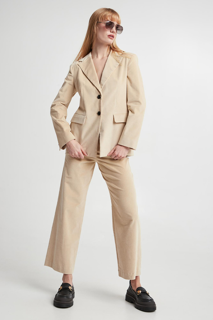 Marynarka damska sztruksowa Star MARELLA