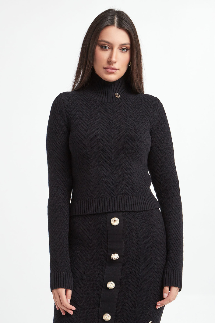 Sweter damski dzianinowy BABYLON