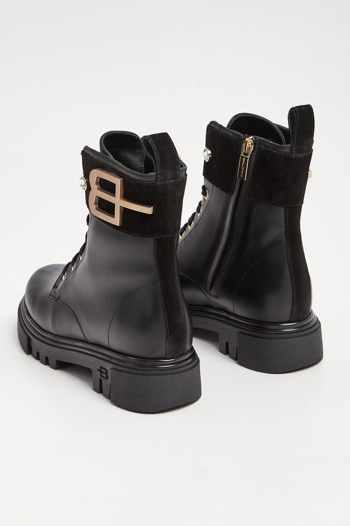 Trapery damskie skórzane BALDININI