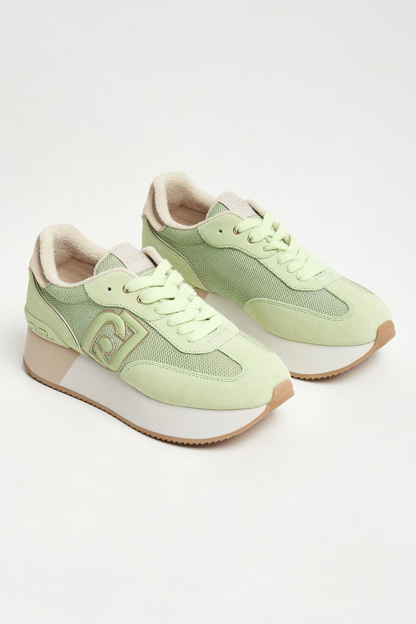 Sneakersy damskie LIU JO Zielony