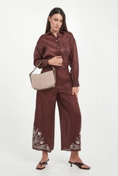 Spodnie damskie lniane Dolce MARELLA
