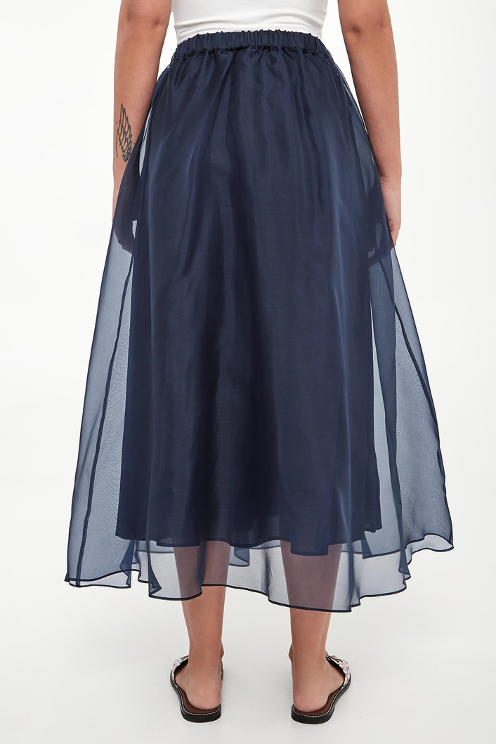 Spódnica z jedwabnej organzy Visino WEEKEND MAX MARA