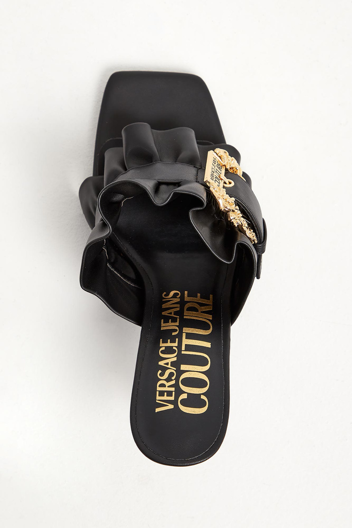 Klapki na szpilce VERSACE JEANS COUTURE