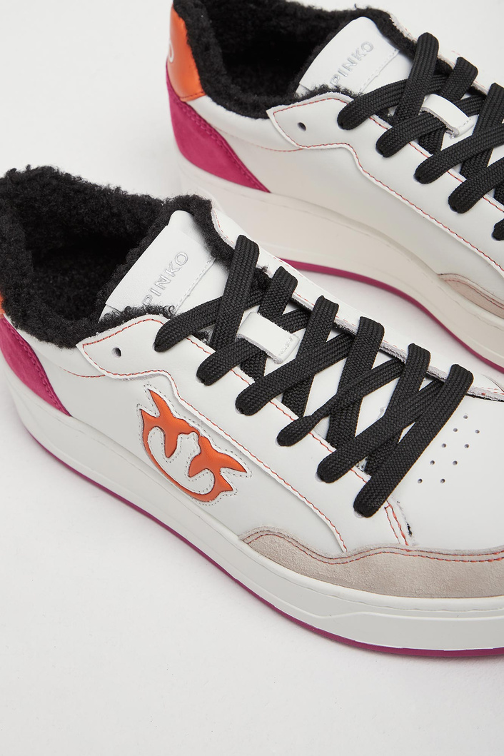 Sneakersy damskie skórzane PINKO