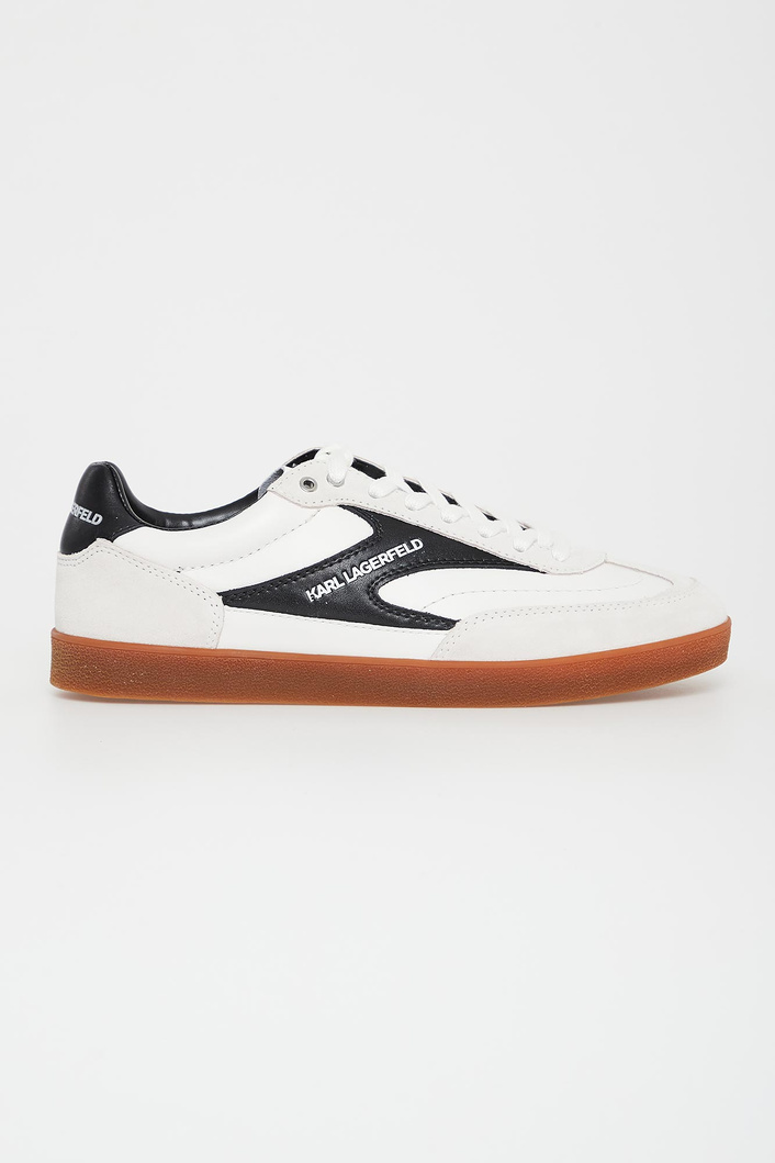 Sneakersy męskie skórzane KARL LAGERFELD