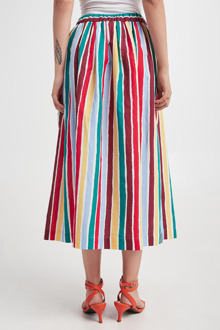 Spódnica w paski Cannes WEEKEND MAX MARA