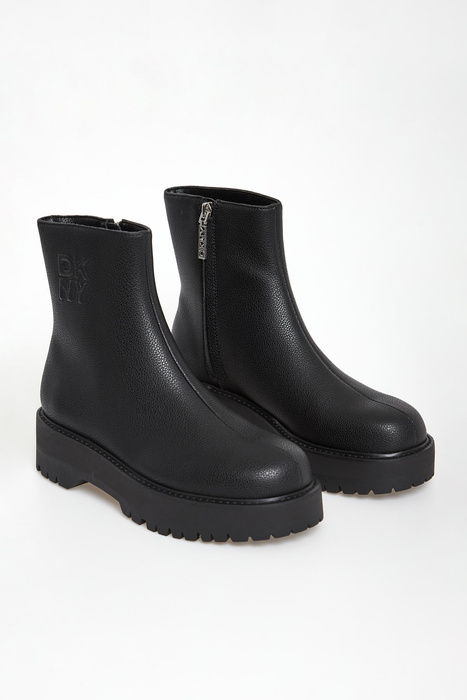 Botki damskie skórzane DKNY