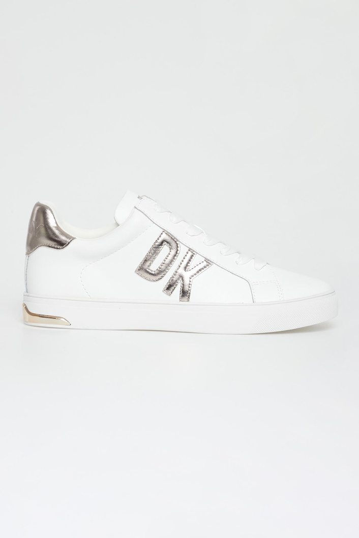 Sneakersy damskie skórzane DKNY