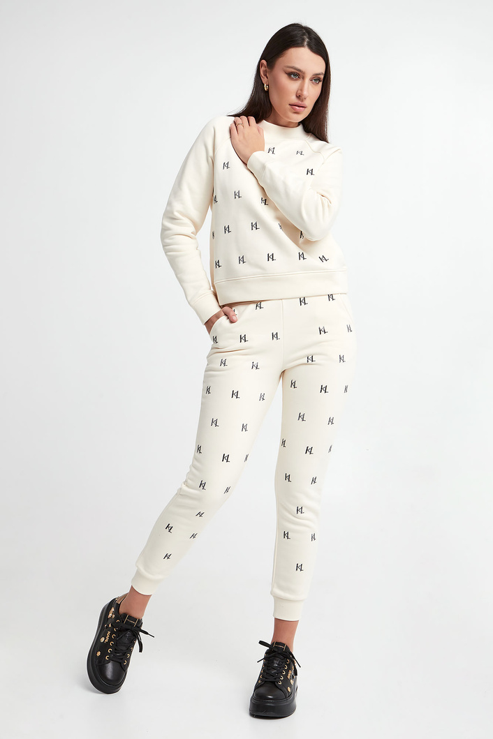 Spodnie dresowe damskie KARL LAGERFELD