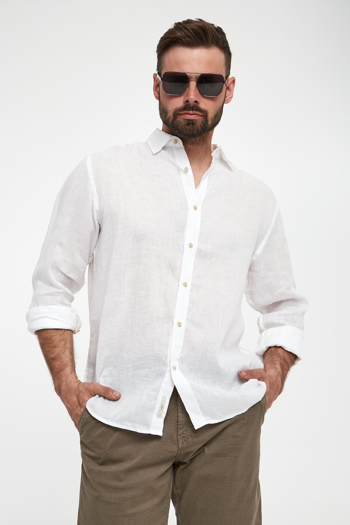 Koszula męska lniana LIU JO