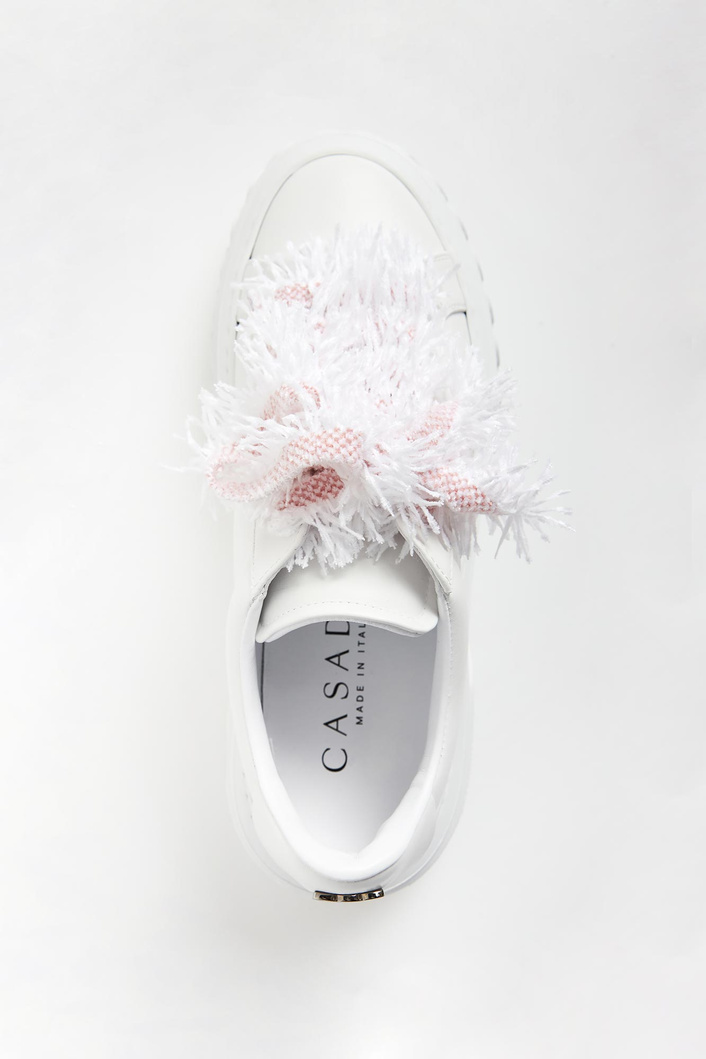 Sneakersy damskie skórzane CASADEI