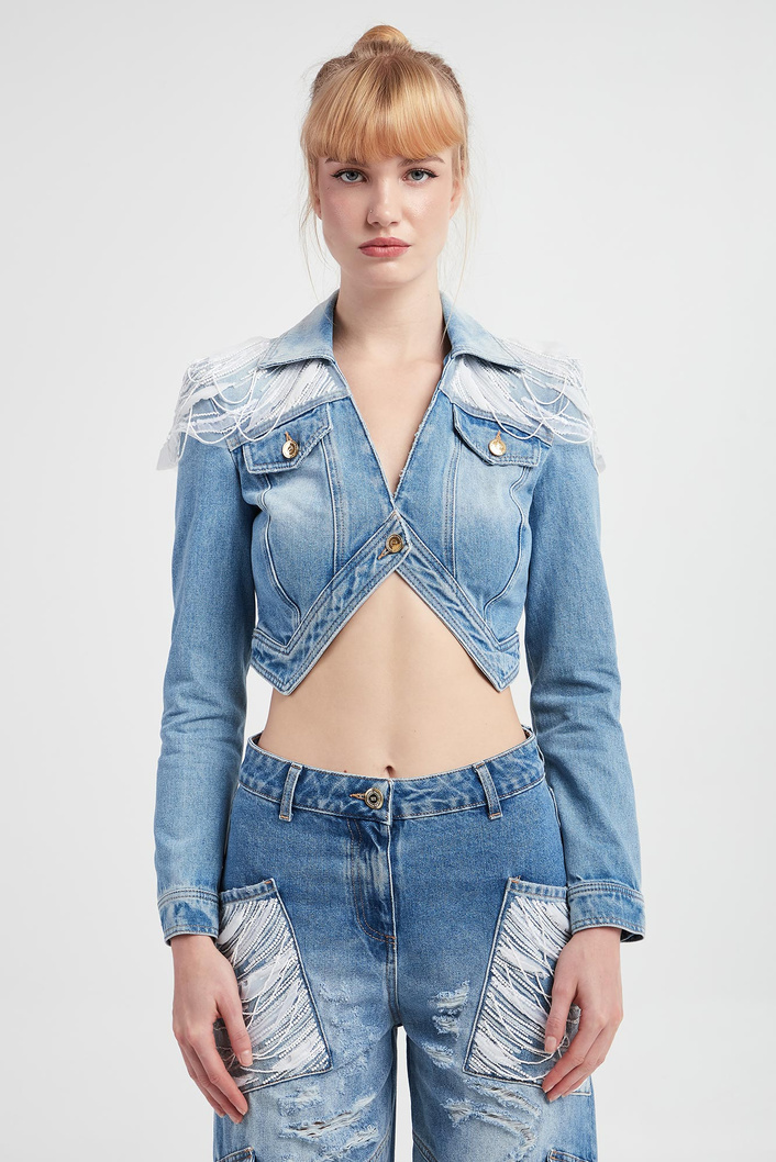 Katana jeansowa damska ELISABETTA FRANCHI