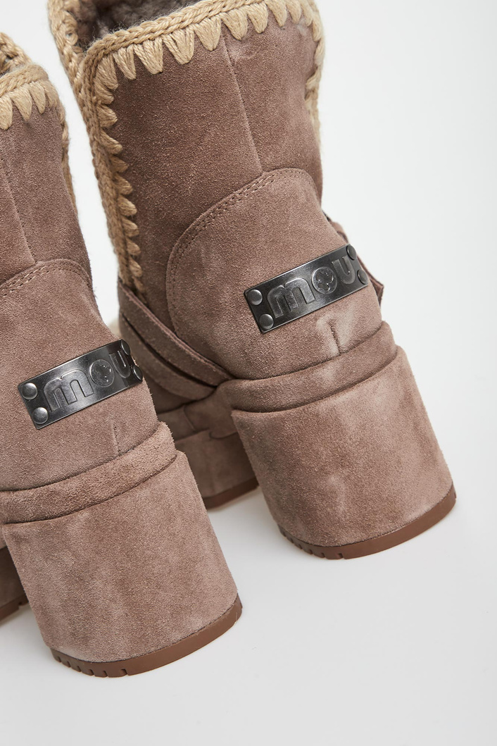 Botki damskie skórzane MOU