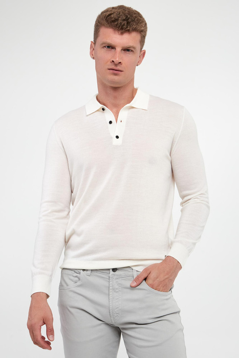 Sweter męski z wełny merino LIU JO