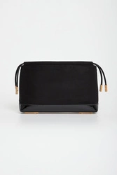 Torebka zamszowa do ręki ELISABETTA FRANCHI