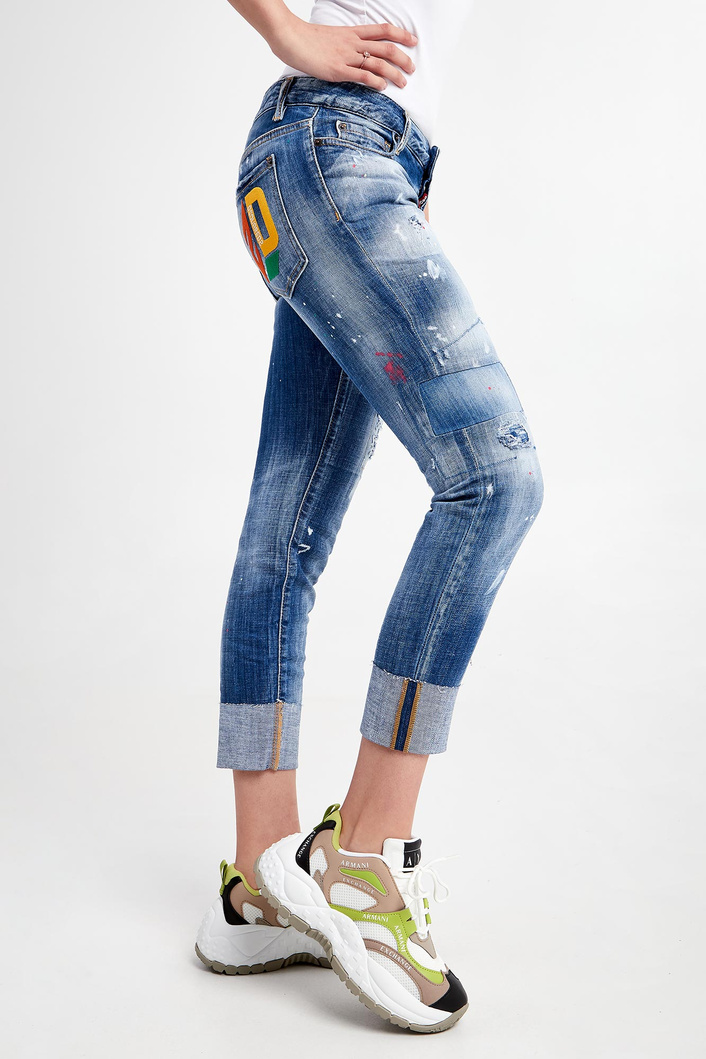 Jeansy damskie Jennifer Cropped Jean DSQUARED2