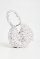 Torebka bangle z futerkiem PATRIZIA PEPE