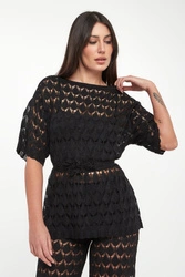 Sweter damski ażurowy TWINSET U&B