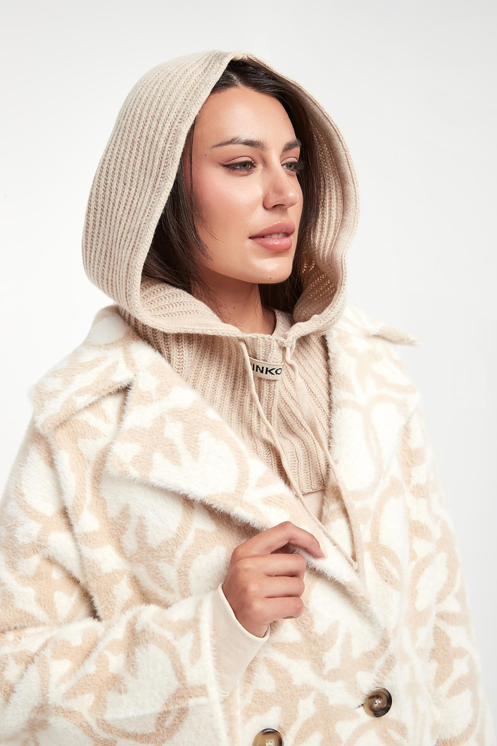 Komin damski wełniany Mekong PINKO