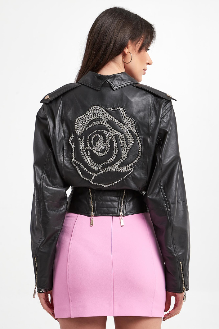 Ramoneska damska skórzana BLUGIRL BLUMARINE