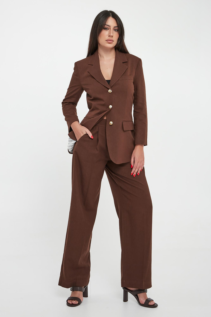 Marynarka damska z lnem MLSCACHI MARELLA SPORT