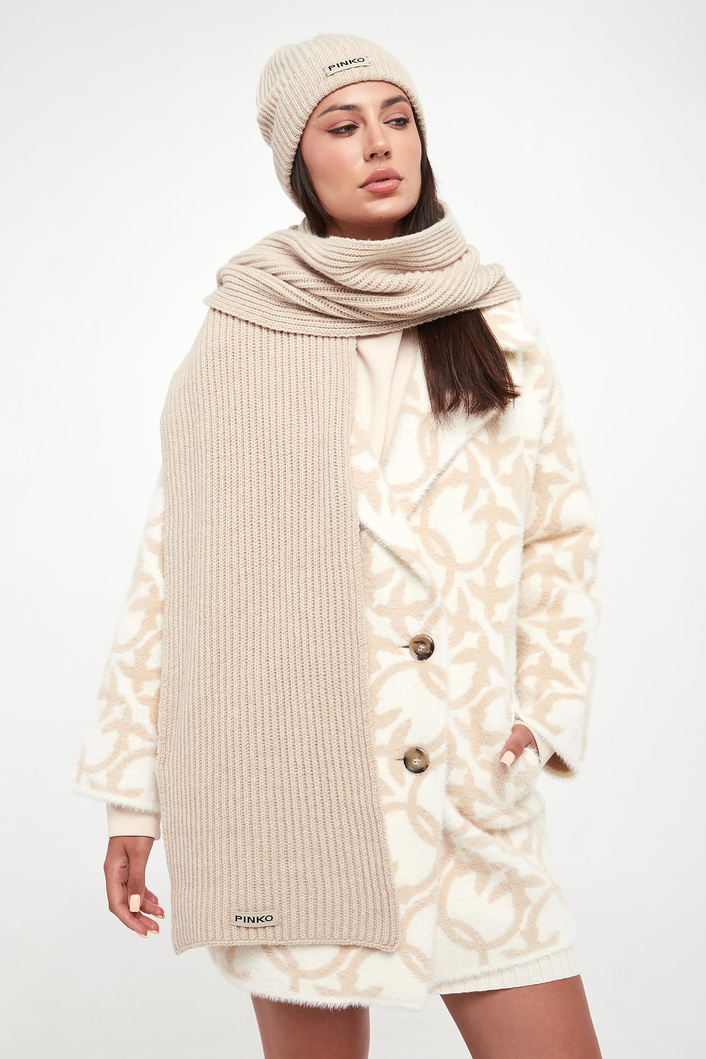 Szal damski wełniany Lambkin PINKO