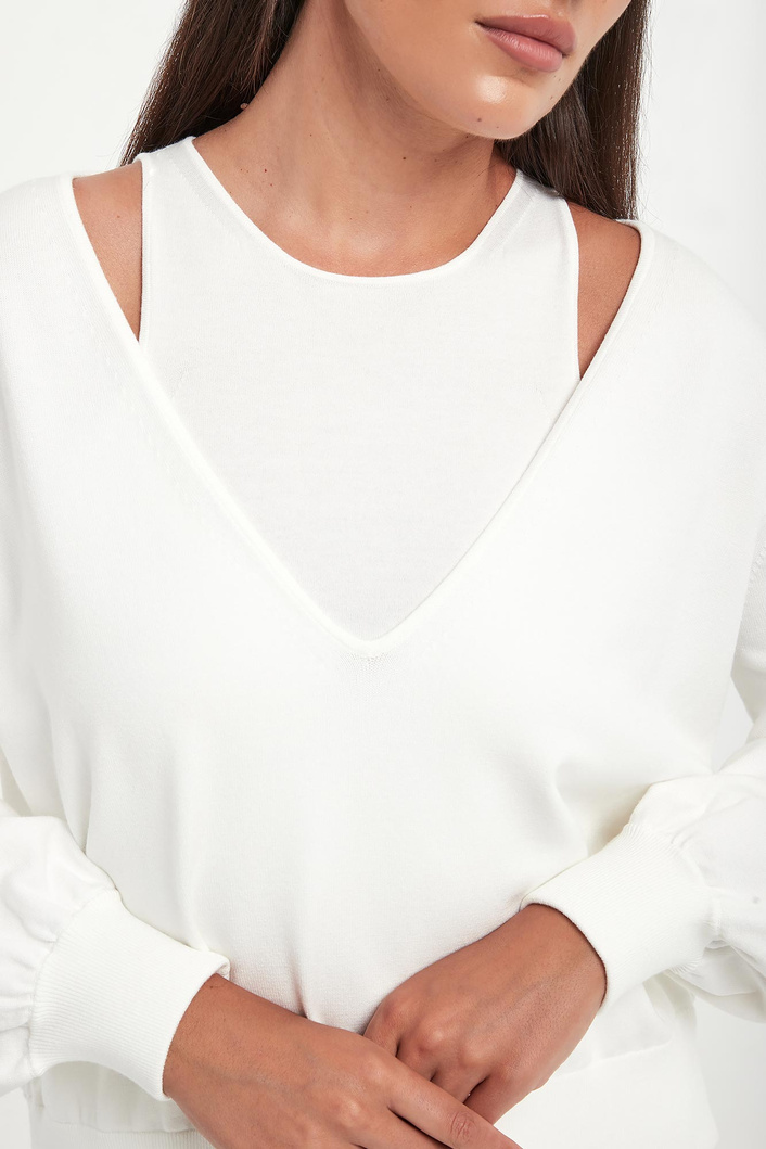 Sweter + top damski Ottone MM