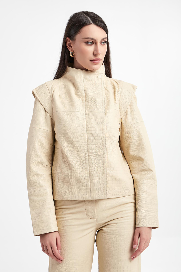 Kurtka damska skórzana NOTES DU NORD