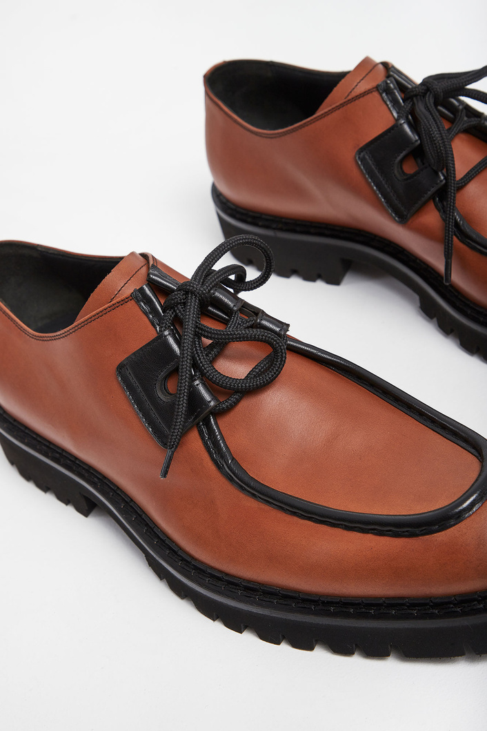 Półbuty męskie skórzane BALDININI