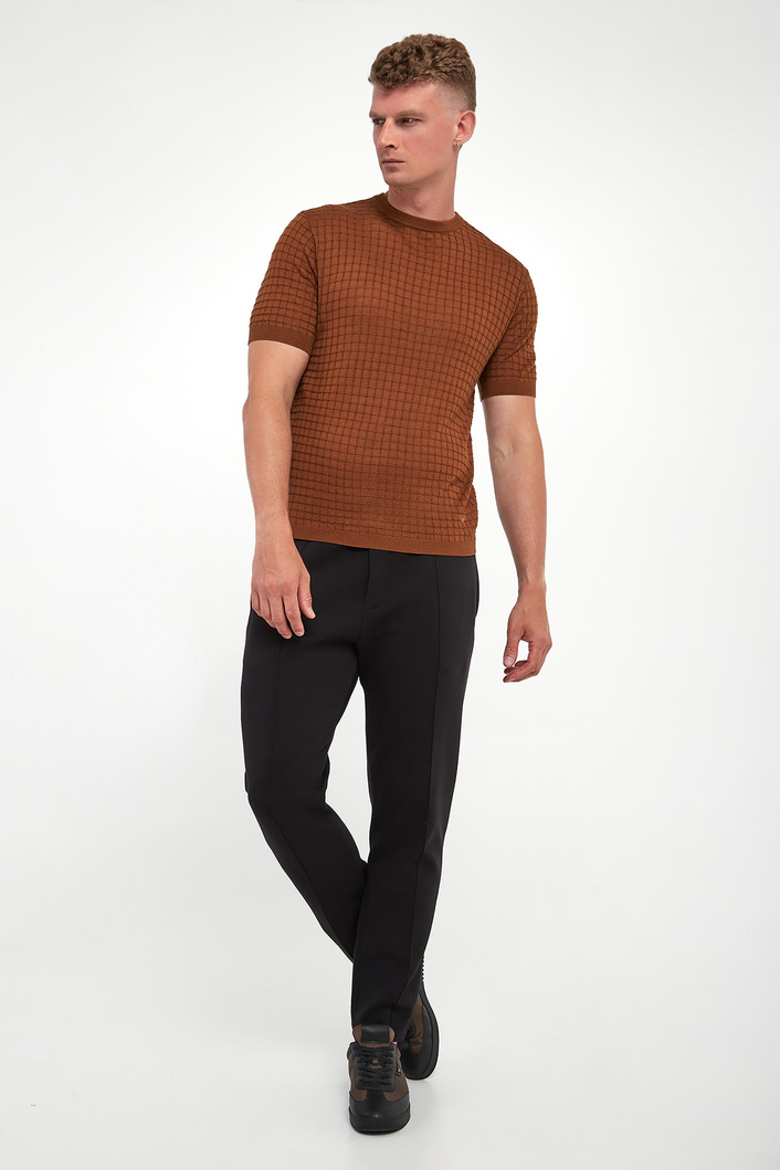 T-shirt męski dzianinowy EMPORIO ARMANI