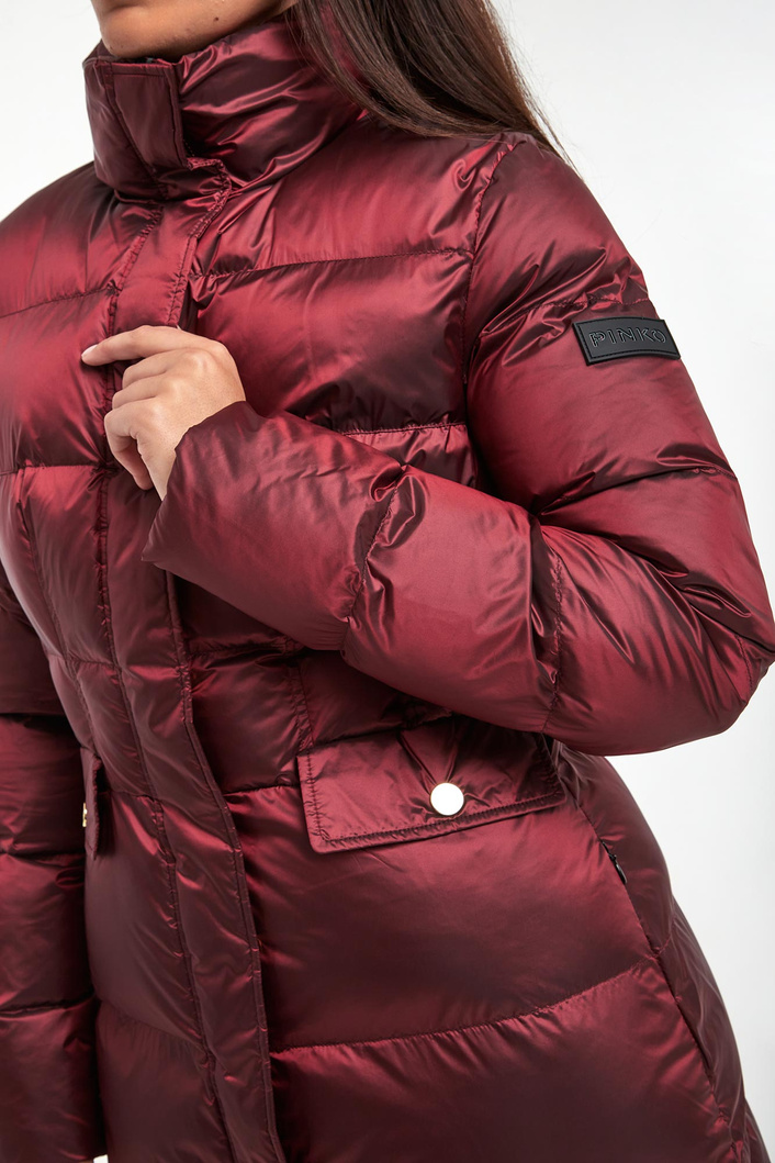 Płaszcz damski pikowany Usoa PINKO