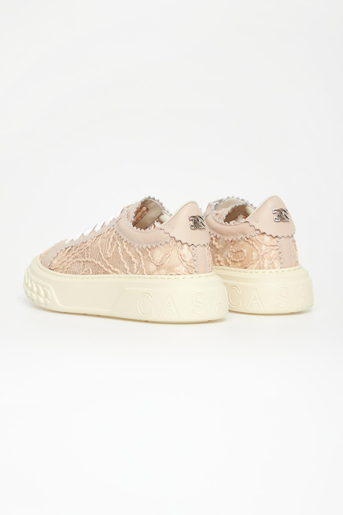 Sneakersy damskie skórzane CASADEI