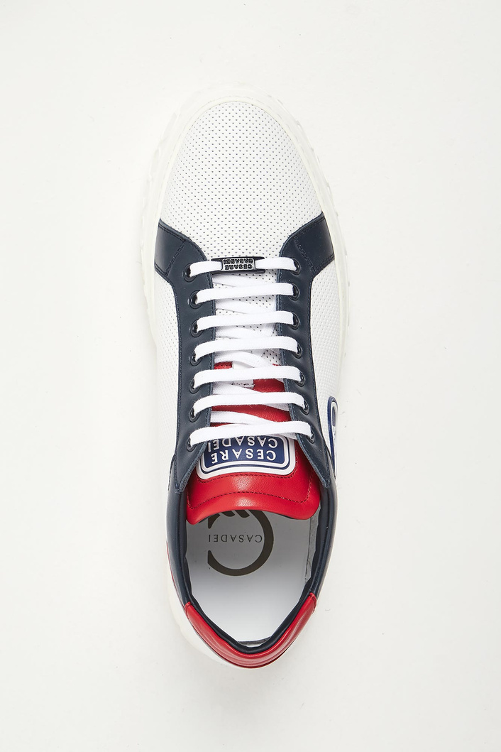 Sneakersy męskie skórzane CESARE CASADEI